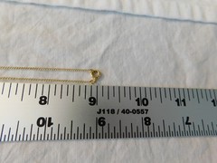 Vintage 12K Gold filled Pendant Necklace in original box