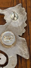 Vintage Sterling Silver Seahorse Earrings Flaw See Pics Not Visible From Front