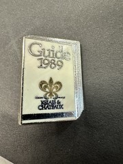 Vtg Guide 1989 Relais Chateaux Pin Drago