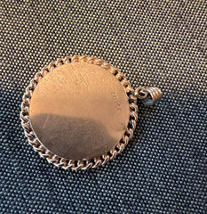 Vintage 3/4″ Solid 14kt Gold Pendant Taurus Zodiac Pendant NOS NOI 3.2g