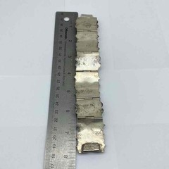 Vintage Mexican 925 Sterling Silver Abalone Aztec Mask Panel Bracelet 7.25″