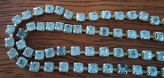 Miriam Haskell Rhinestone Chain 30in Inch Strand Vintage