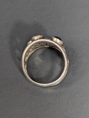 Vintage Wheeler Manufacturer Sterling Silver Abalone Ring Size 5.25