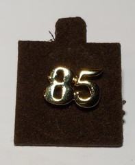 Lot Of 12 Vintage #85 Pins Gold Tone 1/2″ Unused
