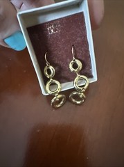 Lot of 4 Pair Modernist Enameled Earrings 1980s/1990s Vintage Jewelry NWT