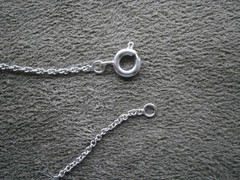 Dainty Delicate Rolo Baucher Chain Vintage Sterling Silver 18″ Necklace 2.1g