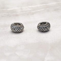 Vintage Clip On Earrings Two Tone Reversible Magnetic Hoops Silver/Gold Tone