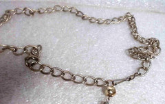 Tassel belt or necklace Y2K and Glam Rock fashion era 40 inch textured Vintage