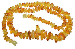 ✅54cm = 26gr RUSSIAN SOVIET BALTIC AMBER BEAD NECKLACE 琥珀 BRACELET STONE PENDANT