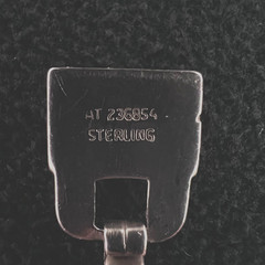 Sterling Silver Scottie Dog PanelBracelet 7.5″ .41g .925