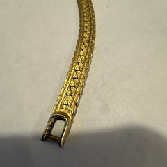 VTG 14K Gold Filled Serpentine Necklace 2mm Chain 18.2” Long Ver Pretty