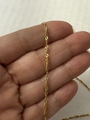 Women’s 30″ Goldtone Necklace Chain Vintage Style