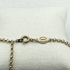 Vintage Catherine Popesco Crystal Bead Drop Necklace Antiqued Gold Tone 18″