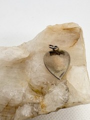 Vintage 1/20 12K Gold Filled Heart Charm Petite Love Pendant 1.04g Retro Dainty
