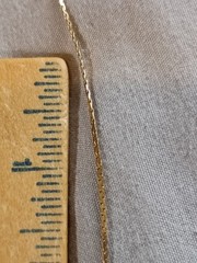 Vintage 17″ 1/20 14k Gold Filled Necklace.