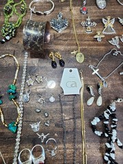 Vintage to now Costume jewelry Lot Mixed Jewelry Lot Pendants Earings Necklaces