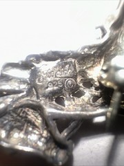 Jezlaine Rocking Horse Brooch sterling silver 925