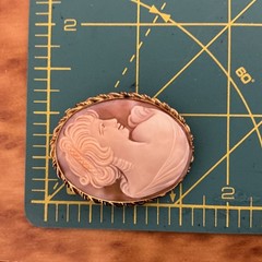 Very RARE Surviving Cameo Marbro Marked & Signed by Martinelli Bros Co 1931-1943