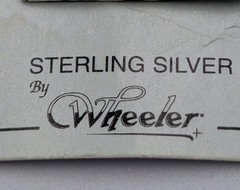 NOS Wheeler Mfg Co. Vtg Sterling Silver Mount Rushmore South Dakota 925 Charm