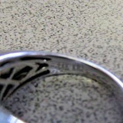 Spectacular 3.50 ctw Diamond Ring 14k wg Size 6.5 Make Offer
