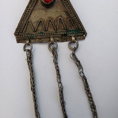 Ethnic Chandelier Necklace Boho Folk Bell Fringe Tribal Middle Eastern Statement