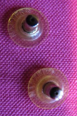 Napier Earrings REDUCED~VINTAGE~SIGNED~TEXTURED GT~DROP DANGLE ~PIERCED~FREE H