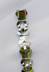 Vintage set of 2 stunning – 1920-1930’s Art Deco paste Open bow tennis bracelet
