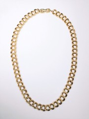GIVENCHY Double Link 30″ Gold-Tone Chain Designer Classic VTG Necklace