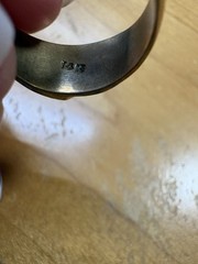 Vintage 14K Gold Diamond Band Ring | Mid Century Solid Gold Classic Design