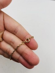 Vintage 1979 Avon Butterfly 17” Silver & Gold Tone Lariat Dangle Style Necklace