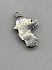 ONE OF SNOW WHITE DWARFS DISNEY Sterling Silver 4.2 Gram Charm Vintage ~C202~