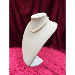 Vintage Jewelry – Choker Necklace – Simulated Puka Shell – 16” – 1990s / 2000s