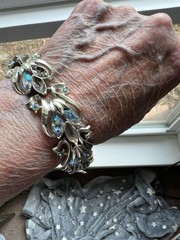 Lisner And Coro Vintage Rhinestone Bracelets For Restoration