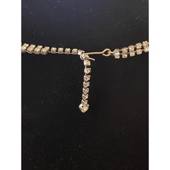 Vintage Rhinestone Icy Necklace