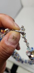 Vintage Vendome Austrian Aurora Borealis Crystal Rhinestone Cluster