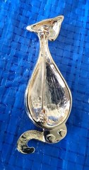 Vintage 1980s LADY REMINGTON Cat Brooch in Original Box