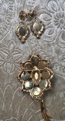 Vintage Verified Book Piece Juliana D & E Studio Girl Heirloom Parure Set #4138