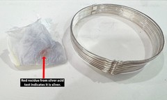 Vintage 950 Silver Multi Wire Cuff Bracelet