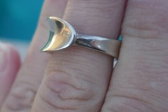 Vintage Robert Lee Morris Sterling Silver Ring – Size 5.75 / 9.6 Grams