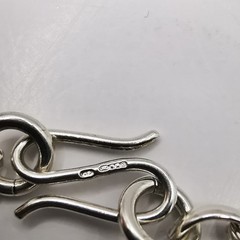 Vintage Beautiful Jewelry Chain 925 Sterling Silver Signed Handmade 29,85g