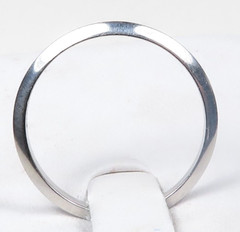 Antique Art Deco Platinum Womens Wedding Band Ring Size 4.75 UK-J width 1.64 MM