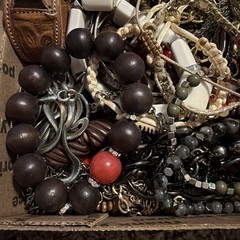 Vintage to Now Jewelry Lot All Wearable Necklaces & Bracelets No Broken. Box BN6