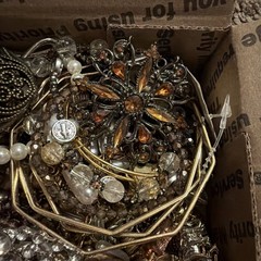 Vintage to Now Jewelry Lot, All Wearable Untested. No Broken. Box A9