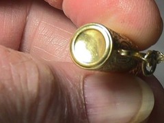 Beer Stein Charm Germany Vintage 1950s 14K Solid Gold Signed 21 MM X 10 MM 2.3g