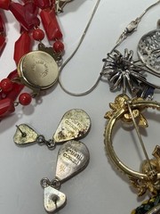 High End Vintage Jewelry Lot Sarah Cov 925 Italy West Germany Coro Hobe Alpaca