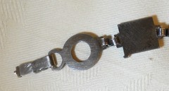 Sterling/Enamel Nautical Flag “GOOD LUCK” Bracelet