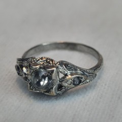 Engagement Ring, Vintage Art Deco, or Edwardian Non-precious Vintage Ring