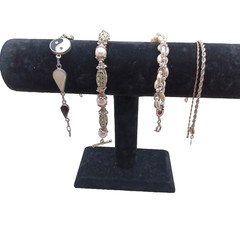 Lot of 4 Estate Fashion Jewelry Bracelets