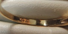 Antique Art Deco Diamond Engagement 14K Ring Size 7 UK-N1/2 EGL USA Fine