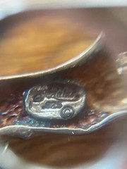 Vintage Dog Brooch Pin Marked Jezlaine 925 Dachshund Weiner Dog Silver